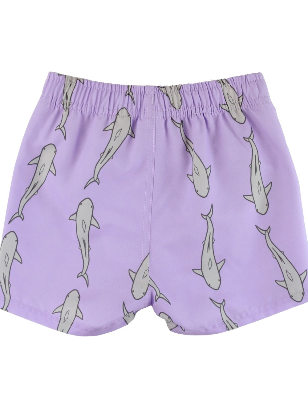 RuggedButts Boys' Jawsome Gray Swim Trunk Size 3T - Picture 3 of 7